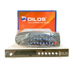 Dilos 217 Free DTH Lifetime FREE Standard Definition Set-Top Box with FREE HD DTH LNB